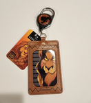 Villains Lion King Scar Face Retractable Lanyard ID Holder