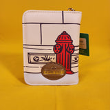 Sesame Street Oscar the Grouch Trash Can Pop Up Small Zip Wallet