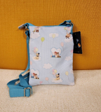 Pixar UP Balloons Clouds Characters Passport Bag