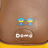 Domo Fuzzy Sherpa Figural Cosplay Crossbody Handbag