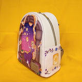 Loungefly Disney Princess Tangled Rapunzel Lantern Window Mini Backpack NEW