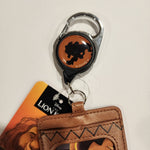 Villains Lion King Scar Face Retractable Lanyard ID Holder