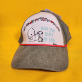 Kewpie Baby Your Smile Makes Me Smile Frog Rope Dad Hat Cap Floral Baseball Hat
