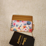 Lilo and Stitch Tropical Sunset Floral Cardholder Wallet