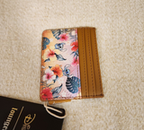 Lilo and Stitch Tropical Sunset Floral Cardholder Wallet