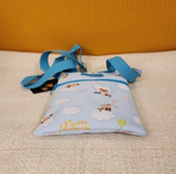 Pixar UP Balloons Clouds Characters Passport Bag