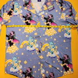 Cakeworthy Care Bears x Sesame Street Pajamas PJs Set Unisex Large