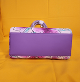 Loungefly Disney Lilo and Stitch Scrump Flowers Purple Satchel Handbag