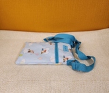 Pixar UP Balloons Clouds Characters Passport Bag