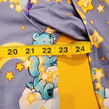Cakeworthy Care Bears x Sesame Street Pajamas PJs Set Unisex Large