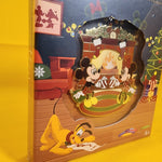 Mickey and Minnie Fireplace Coco Lenticular 3" LE Enamel Pin