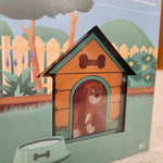 Disney Dogs Dog House Triple Lenticular Limited Edition Pin 3"