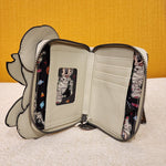 Minnie Mouse Mummy Costume Halloween Cosplay Zip Around Wallet