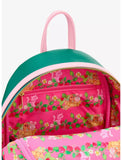 Loungefly Strawberry Shortcake Custard & Strawberry Embroidered Mini Backpack