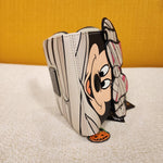 Minnie Mouse Mummy Costume Halloween Cosplay Zip Around Wallet