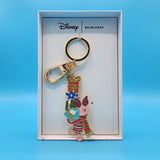 Disney BaubleBar Piglet Jeweled Scarf Holding Presents Keychain Bag Charm