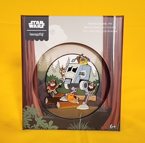 Star Wars Ewok Attack Moving LE 3" Enamel Pin