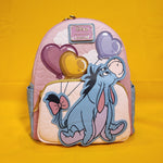 Eeyore Heart Balloons Valentines Mini Backpack
