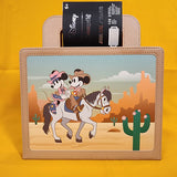 Mickey & Minnie Mouse Western Cowboy Notebook Journal