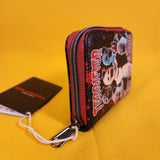 Loungefly Terrifier Art The Clown Splatter Halloween Horror Movie Zip Wallet