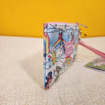 My Little Pony Sky Scene AOP Print Nylon Zip Pouch Wristlet Wallet