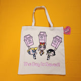 Cakeworthy The Powerpuff Girls Recycle Canvas Tote Bag