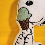 Peanuts Snoopy Plush Pillow Ice Cream Cone Summer 2025
