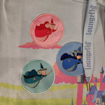 Sleeping Beauty Castle Three Good Fairies Unisex Hoodie L