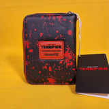 Loungefly Terrifier Art The Clown Splatter Halloween Horror Movie Zip Wallet