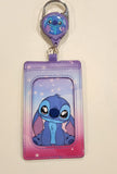 Lilo and Stitch Space Pastel Ombre Retractable ID Lanyard