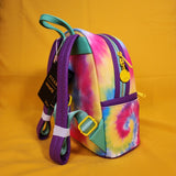 Loungefly Disney Pixar Cars Fillmore Tie-Dye Good Vibes Hippie Min Backpack
