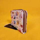 Loungefly Disney Cats Milk Cartons AOP Simba Figaro Marie Oliver Zip Wallet