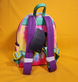 Loungefly Disney Pixar Cars Fillmore Tie-Dye Good Vibes Hippie Min Backpack