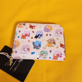 Loungefly Disney Cats Milk Cartons AOP Simba Figaro Marie Oliver Zip Wallet