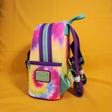 Loungefly Disney Pixar Cars Fillmore Tie-Dye Good Vibes Hippie Min Backpack