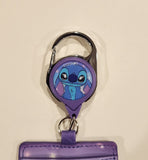 Lilo and Stitch Space Pastel Ombre Retractable ID Lanyard