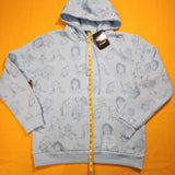 Cakeworthy Wizard of Oz Pull Over Hoodie AOP Theres No Place Like Home Medium