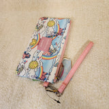 My Little Pony Sky Scene AOP Print Nylon Zip Pouch Wristlet Wallet
