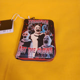 Loungefly Terrifier Art The Clown Splatter Halloween Horror Movie Zip Wallet