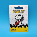 Loungefly Peanuts Snoopy Joe Cool Guitar Sunglasses Enamel Pin