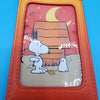 Peanuts Snoopy Fall Leaf Pumpkin Dog House Halloween Lanyard ID Holder