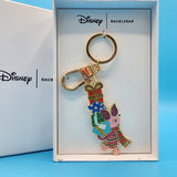 Disney BaubleBar Piglet Jeweled Scarf Holding Presents Keychain Bag Charm