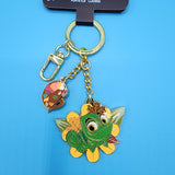Loungefly Disney Tangled Rapunzel Pascal Paint Fall Autumn Keychain Charm