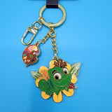 Loungefly Disney Tangled Rapunzel Pascal Paint Fall Autumn Keychain Charm