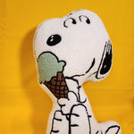 Peanuts Snoopy Plush Pillow Ice Cream Cone Summer 2025
