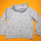 Cakeworthy Wizard of Oz Pull Over Hoodie AOP Theres No Place Like Home Medium