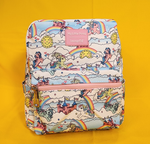 Loungefly My Little Pony Sky Scene AOP Nylon Square Mini Backpack