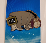 Winnie the Pooh Eeyore Tael Sign Missing Tail Enamel Pin Palm Exclusive