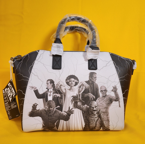 Universal Monsters Glow-In-The-Dark Satchel Handbag Halloween
