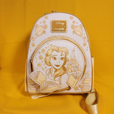 Loungefly Beauty and the Beast Belle Tonal Sketch Portrait Mini Backpack